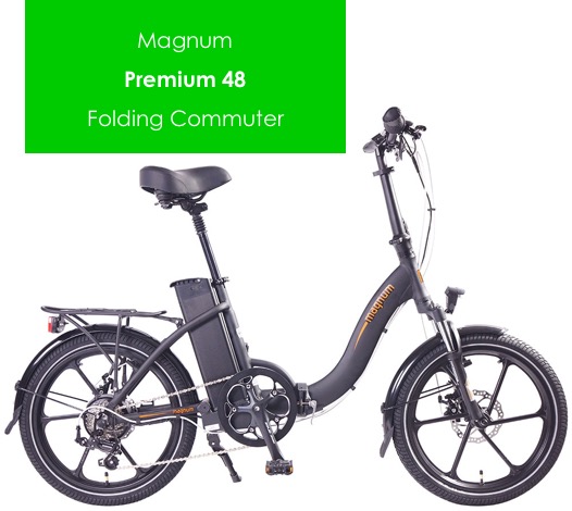 magnum folding electric bike